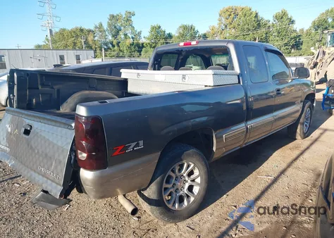 2001 Chevrolet Silverado 1500 Ls из США, поврежденный, VIN 1GCEK19T01Z205897